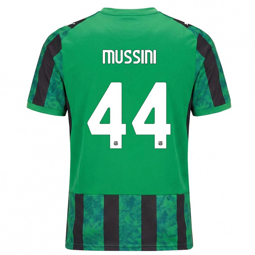 Danxen Kinder Andrea Mussini #44 Grün Schwarz Weiß Heimtrikot Trikot 2026/27 T-Shirt Österreich