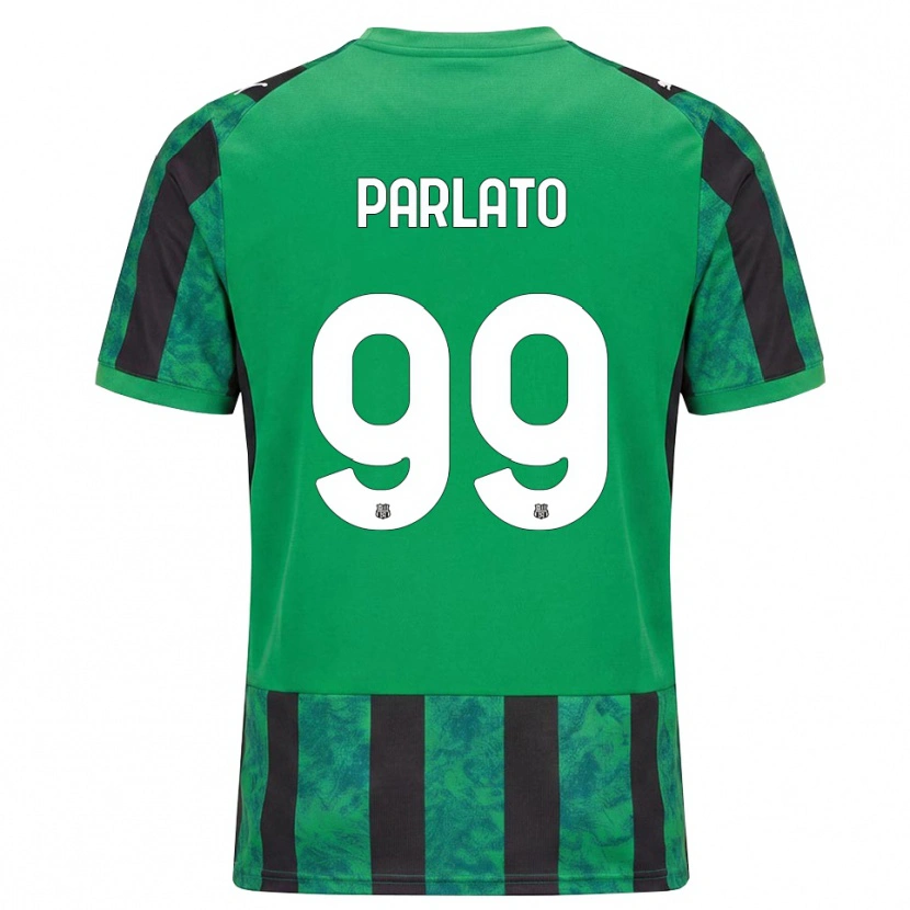 Danxen Kinder Claudio Parlato #99 Grün Schwarz Weiß Heimtrikot Trikot 2026/27 T-Shirt Österreich