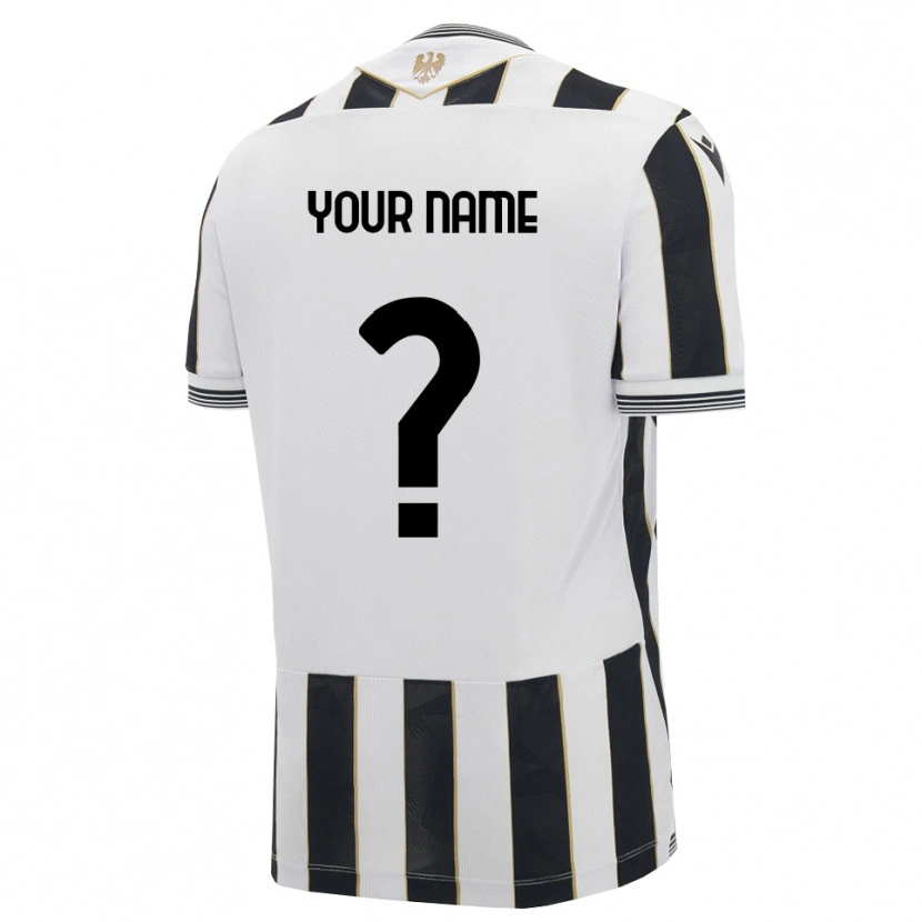 Danxen Kinder Ihren Namen #0 Schwarz Weiß Pink Heimtrikot Trikot 2026/27 T-Shirt Österreich