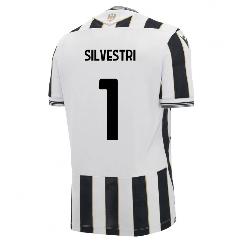 Danxen Kinder Marco Silvestri #1 Schwarz Weiß Pink Heimtrikot Trikot 2026/27 T-Shirt Österreich
