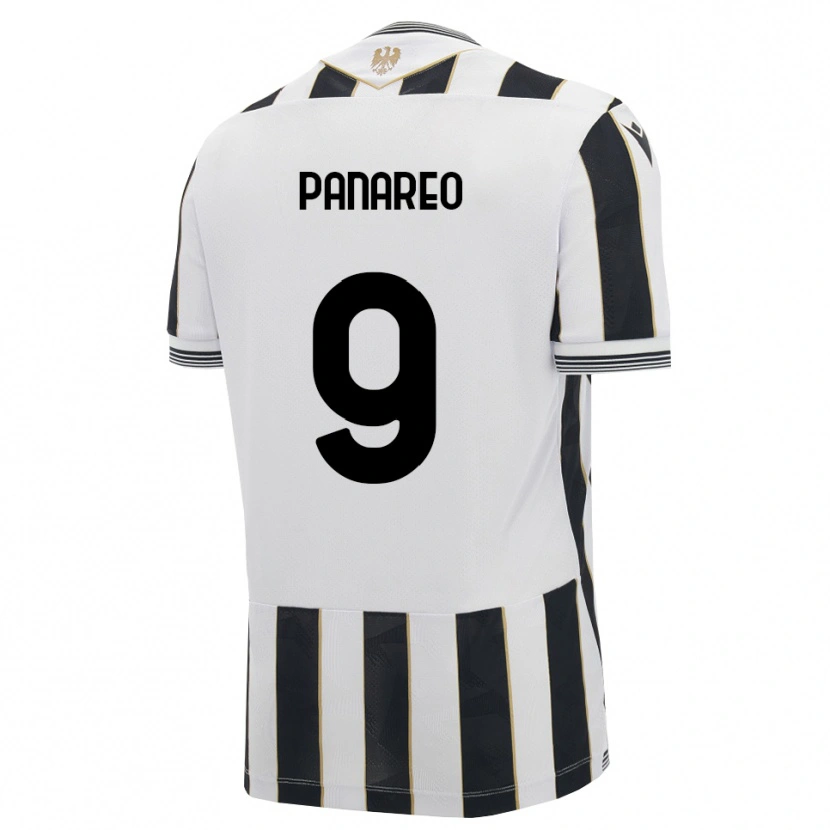 Danxen Kinder Pierpaolo Panareo #9 Schwarz Weiß Pink Heimtrikot Trikot 2026/27 T-Shirt Österreich