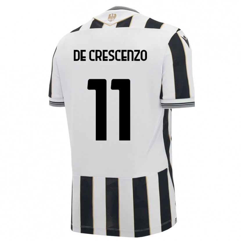 Danxen Kinder Marco De Crescenzo #11 Schwarz Weiß Pink Heimtrikot Trikot 2026/27 T-Shirt Österreich