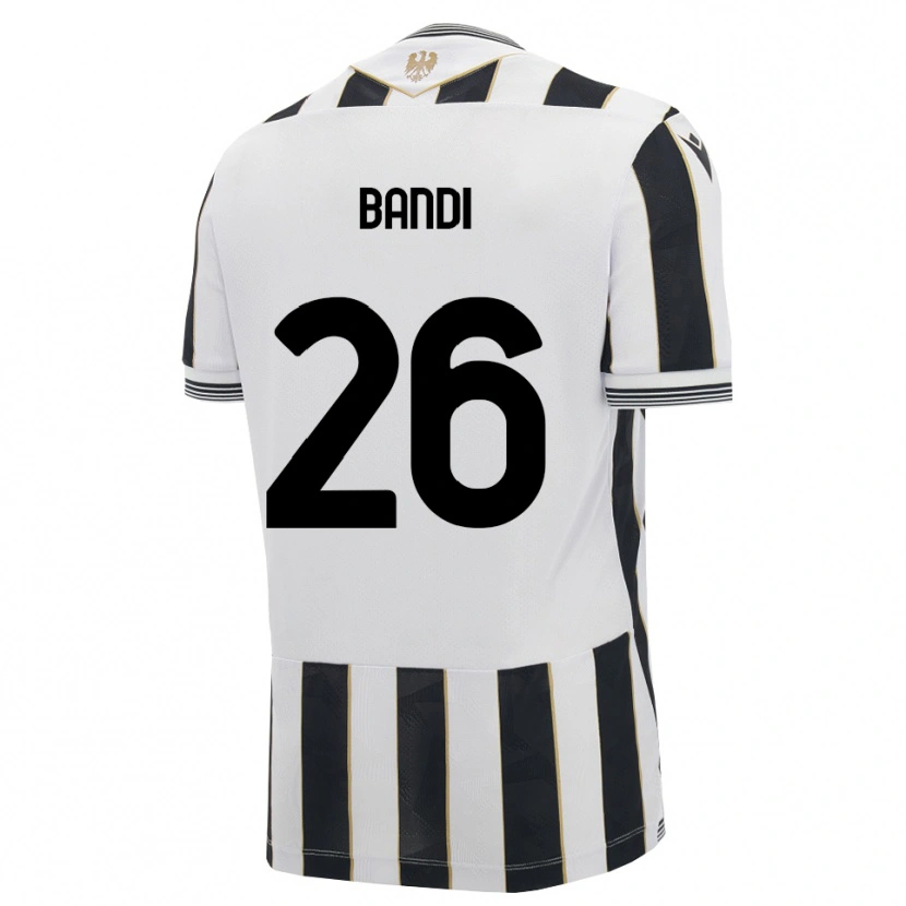 Danxen Kinder Gabriel Bandi #26 Schwarz Weiß Pink Heimtrikot Trikot 2026/27 T-Shirt Österreich