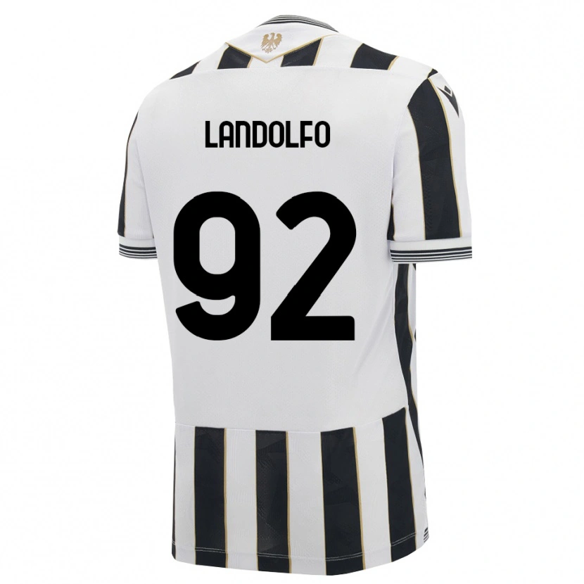 Danxen Kinder Tommaso Landolfo #92 Schwarz Weiß Pink Heimtrikot Trikot 2026/27 T-Shirt Österreich