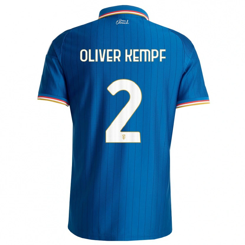 Danxen Kinder Marc Oliver Kempf #2 Blau Weiß Rot Heimtrikot Trikot 2026/27 T-Shirt Österreich