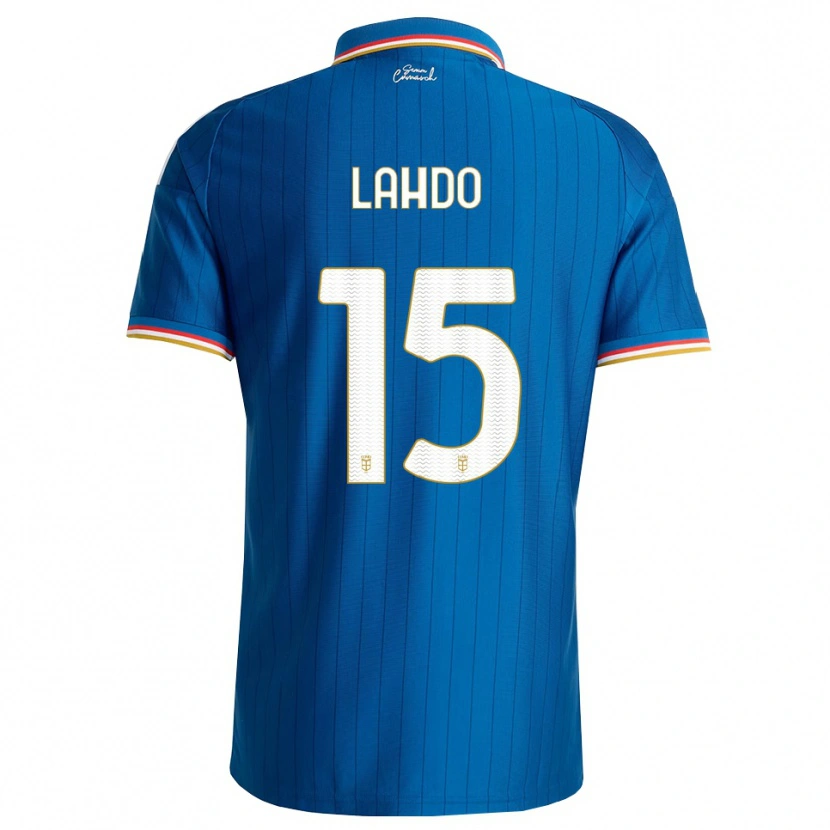Danxen Kinder Adrian Lahdo #15 Blau Weiß Rot Heimtrikot Trikot 2026/27 T-Shirt Österreich