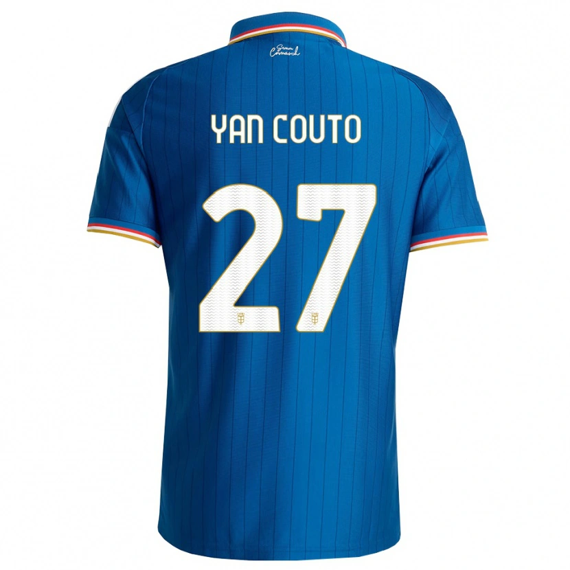 Danxen Kinder Yan Couto #27 Blau Weiß Rot Heimtrikot Trikot 2026/27 T-Shirt Österreich