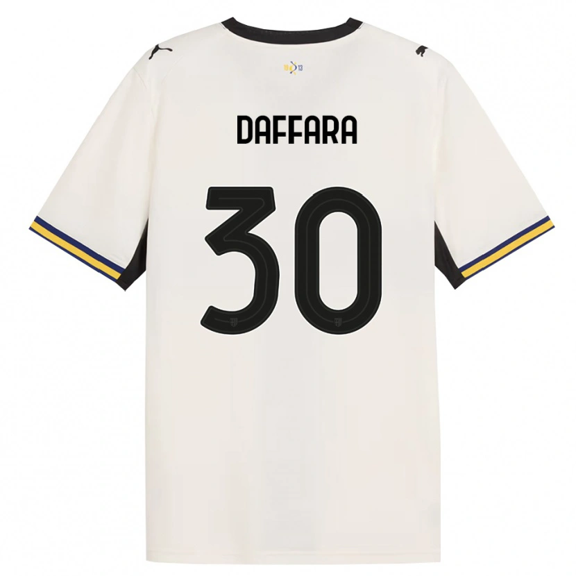 Danxen Kinder Giovanni Daffara #30 Creme Schwarz Gelb Heimtrikot Trikot 2026/27 T-Shirt Österreich