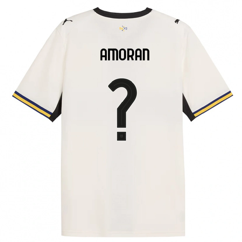 Danxen Kinder Peter Amoran #0 Creme Schwarz Gelb Heimtrikot Trikot 2026/27 T-Shirt Österreich