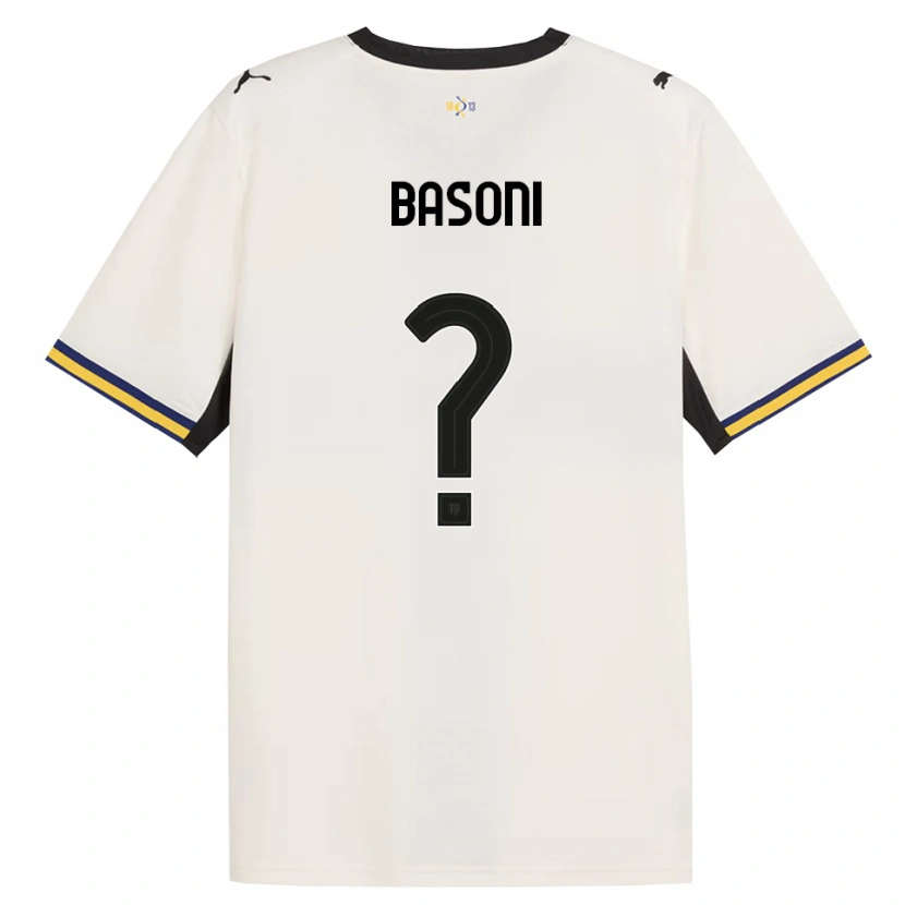 Danxen Kinder Tommaso Basoni #0 Creme Schwarz Gelb Heimtrikot Trikot 2026/27 T-Shirt Österreich