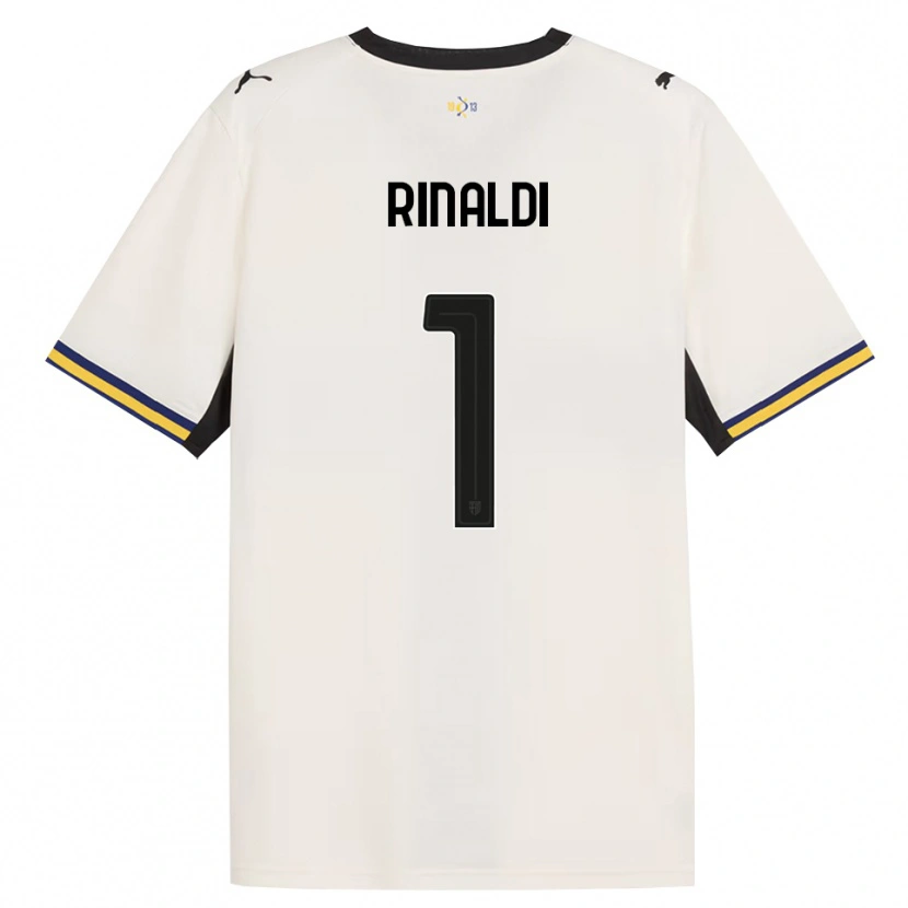 Danxen Kinder Filippo Rinaldi #1 Creme Schwarz Gelb Heimtrikot Trikot 2026/27 T-Shirt Österreich