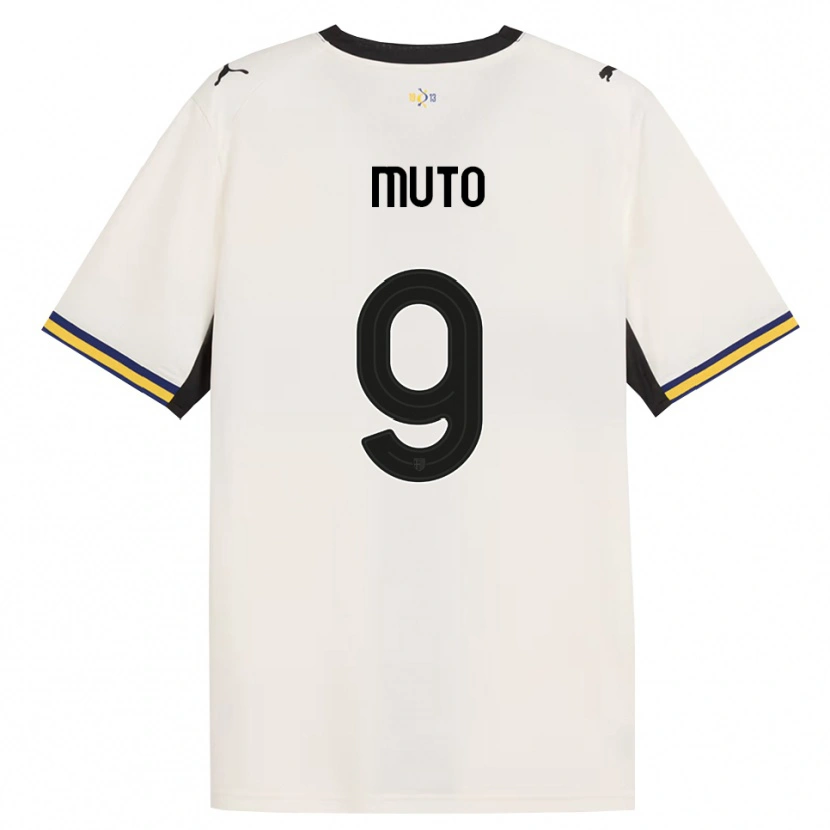 Danxen Kinder Andrea Muto #9 Creme Schwarz Gelb Heimtrikot Trikot 2026/27 T-Shirt Österreich