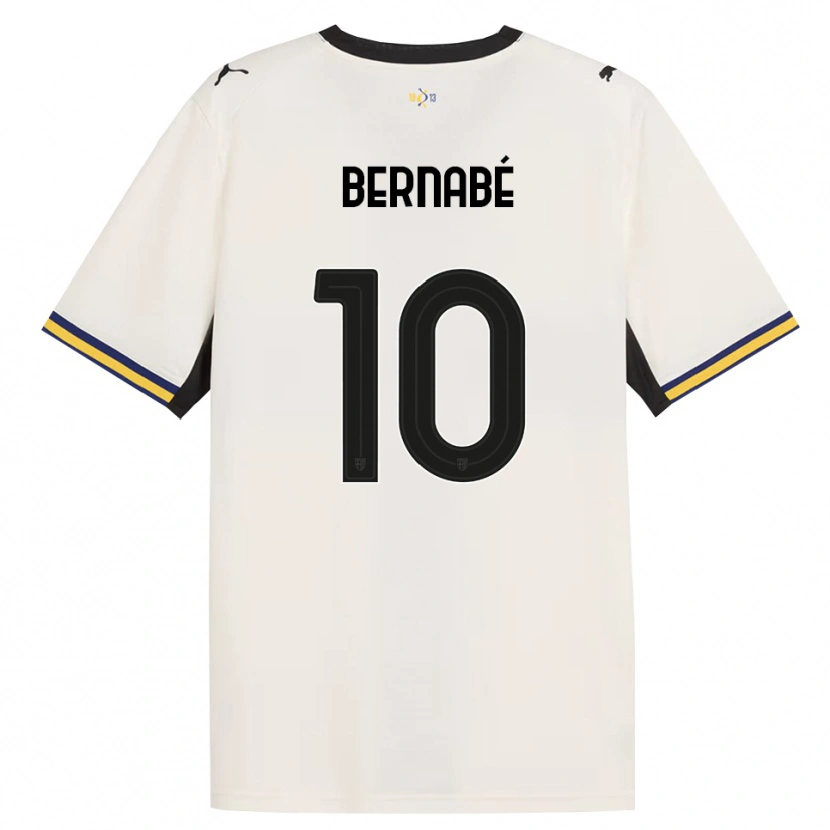Danxen Kinder Adrián Bernabé #10 Creme Schwarz Gelb Heimtrikot Trikot 2026/27 T-Shirt Österreich