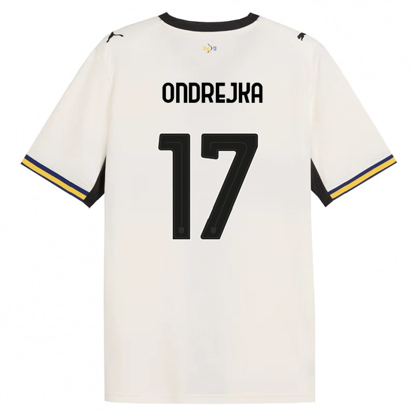 Danxen Kinder Jacob Ondrejka #17 Creme Schwarz Gelb Heimtrikot Trikot 2026/27 T-Shirt Österreich