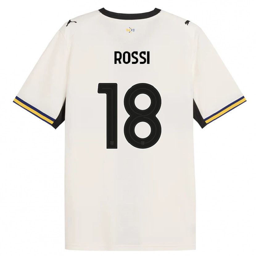 Danxen Kinder Diego Rossi #18 Creme Schwarz Gelb Heimtrikot Trikot 2026/27 T-Shirt Österreich
