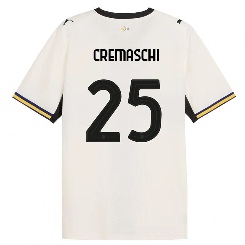 Danxen Kinder Benja Cremaschi #25 Creme Schwarz Gelb Heimtrikot Trikot 2026/27 T-Shirt Österreich