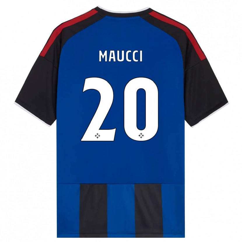 Danxen Kinder Giacomo Maucci #20 Schwarz Rot Weiß Blau Heimtrikot Trikot 2026/27 T-Shirt Österreich