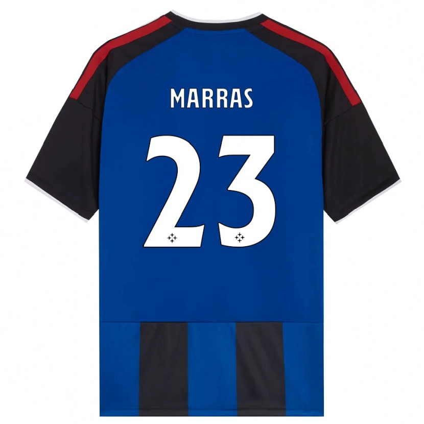 Danxen Kinder Tommaso Marras #23 Schwarz Rot Weiß Blau Heimtrikot Trikot 2026/27 T-Shirt Österreich
