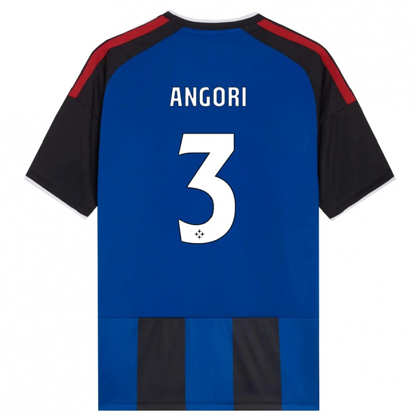 Danxen Kinder Samuele Angori #3 Schwarz Rot Weiß Blau Heimtrikot Trikot 2026/27 T-Shirt Österreich