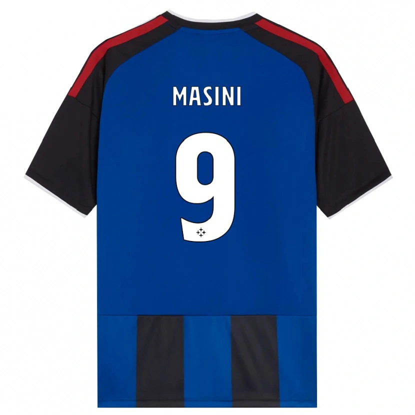 Danxen Kinder Tommaso Masini #9 Schwarz Rot Weiß Blau Heimtrikot Trikot 2026/27 T-Shirt Österreich