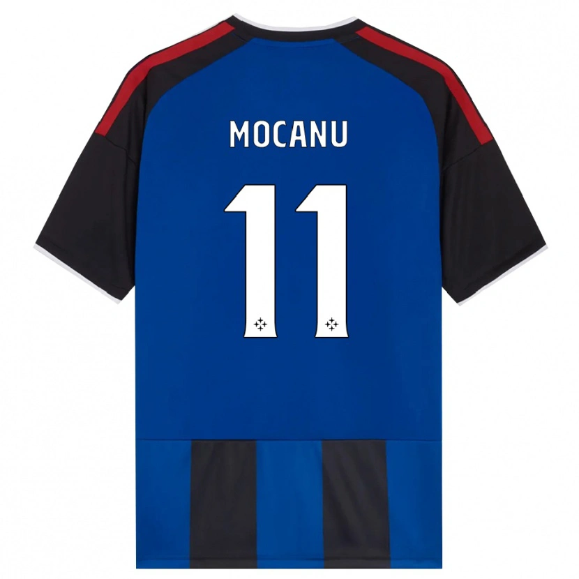 Danxen Kinder Andreas Mocanu #11 Schwarz Rot Weiß Blau Heimtrikot Trikot 2026/27 T-Shirt Österreich