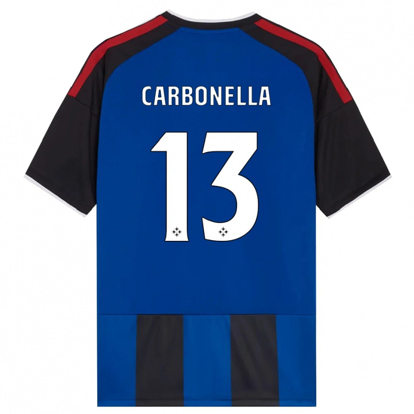 Danxen Kinder Francesco Carbonella #13 Schwarz Rot Weiß Blau Heimtrikot Trikot 2026/27 T-Shirt Österreich