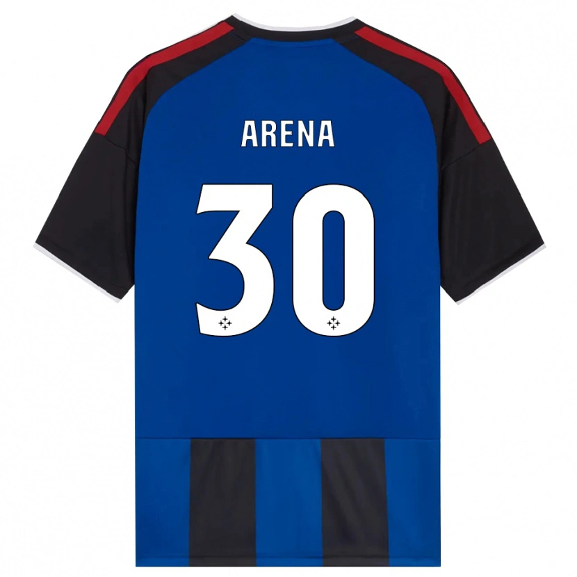 Danxen Kinder Alessandro Arena #30 Schwarz Rot Weiß Blau Heimtrikot Trikot 2026/27 T-Shirt Österreich