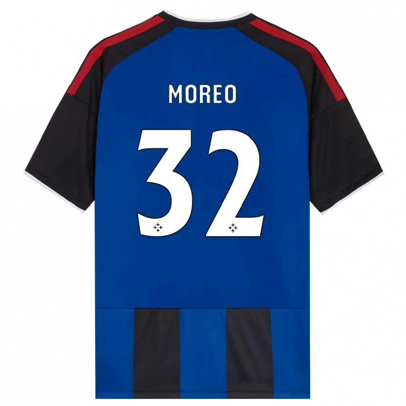 Danxen Kinder Stefano Moreo #32 Schwarz Rot Weiß Blau Heimtrikot Trikot 2026/27 T-Shirt Österreich