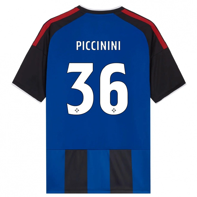 Danxen Kinder Gabriele Piccinini #36 Schwarz Rot Weiß Blau Heimtrikot Trikot 2026/27 T-Shirt Österreich