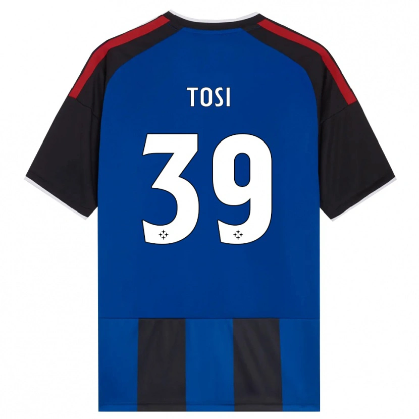 Danxen Kinder Lorenzo Tosi #39 Schwarz Rot Weiß Blau Heimtrikot Trikot 2026/27 T-Shirt Österreich