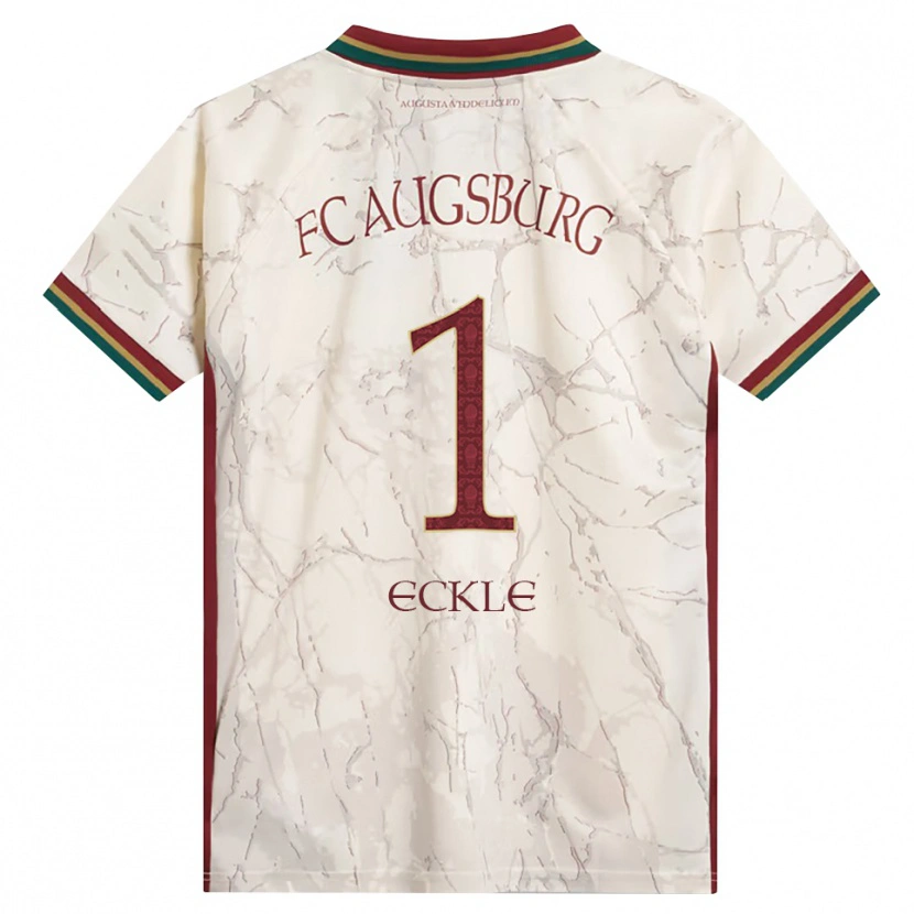 Danxen Kinder Philipp Eckle #1 Grün Reis Weiß Burgund Heimtrikot Trikot 2026/27 T-Shirt Österreich