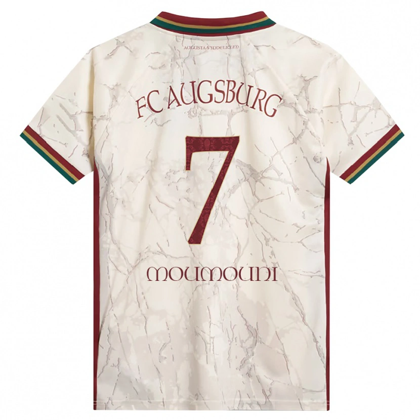 Danxen Kinder Faris Moumouni #7 Grün Reis Weiß Burgund Heimtrikot Trikot 2026/27 T-Shirt Österreich
