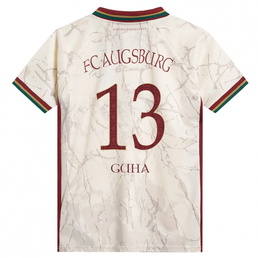 Danxen Kinder Felix Guha #13 Grün Reis Weiß Burgund Heimtrikot Trikot 2026/27 T-Shirt Österreich