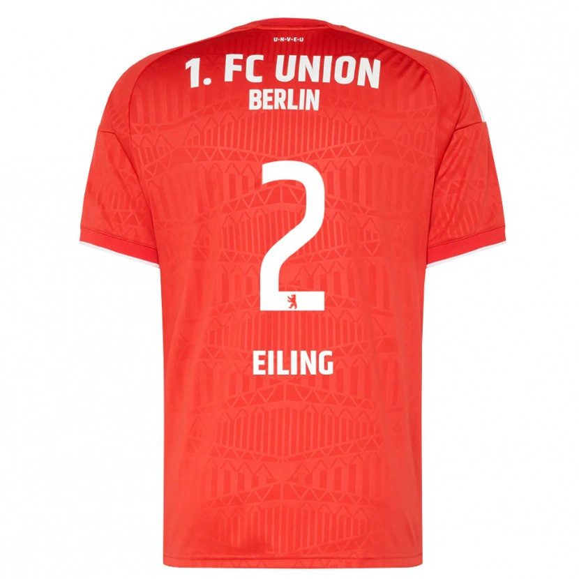 Danxen Kinder Phillip Eiling #2 Rot Weiß Heimtrikot Trikot 2026/27 T-Shirt Österreich