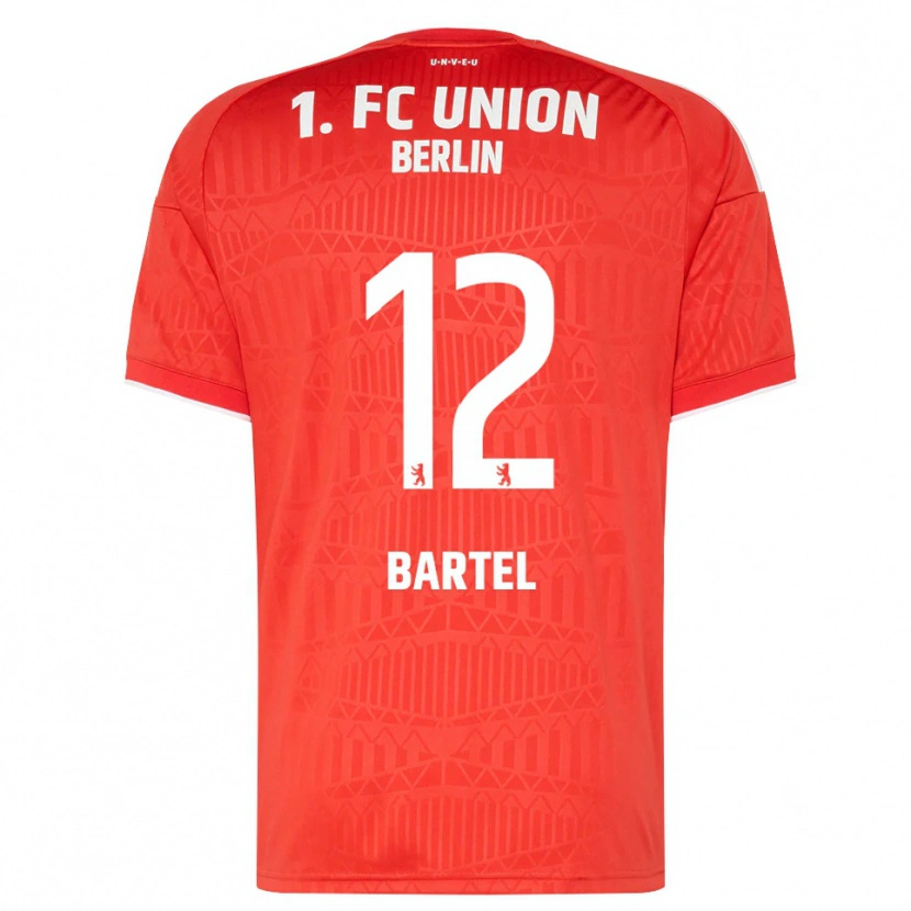 Danxen Kinder Bruno Bartel #12 Rot Weiß Heimtrikot Trikot 2026/27 T-Shirt Österreich