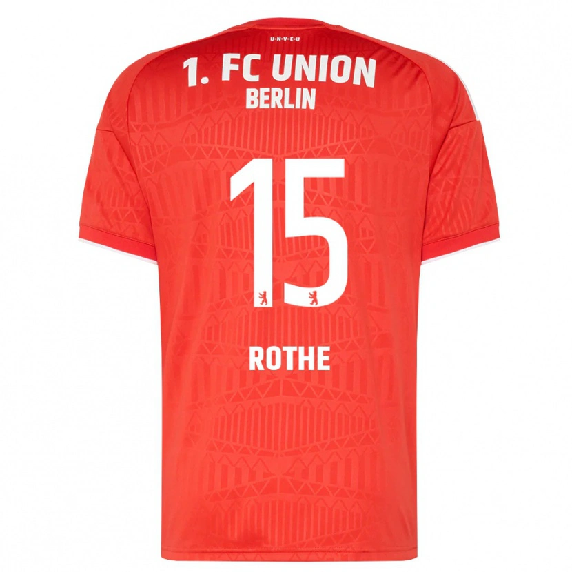 Danxen Kinder Tom Rothe #15 Rot Weiß Heimtrikot Trikot 2026/27 T-Shirt Österreich