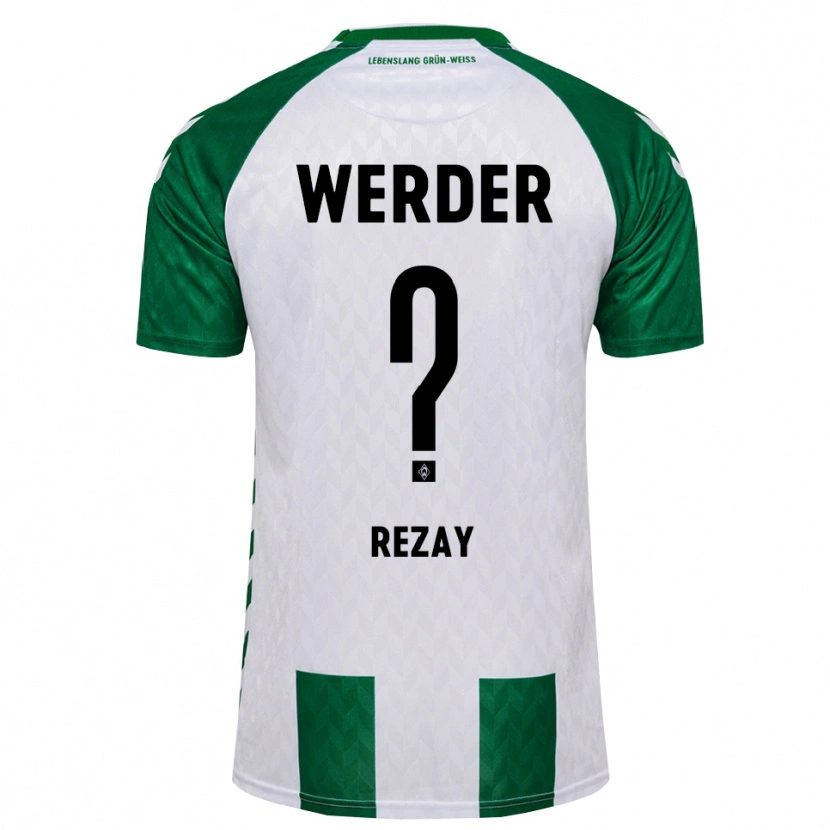 Danxen Kinder Mortaza Rezay #0 Grün Weiß Heimtrikot Trikot 2026/27 T-Shirt Österreich