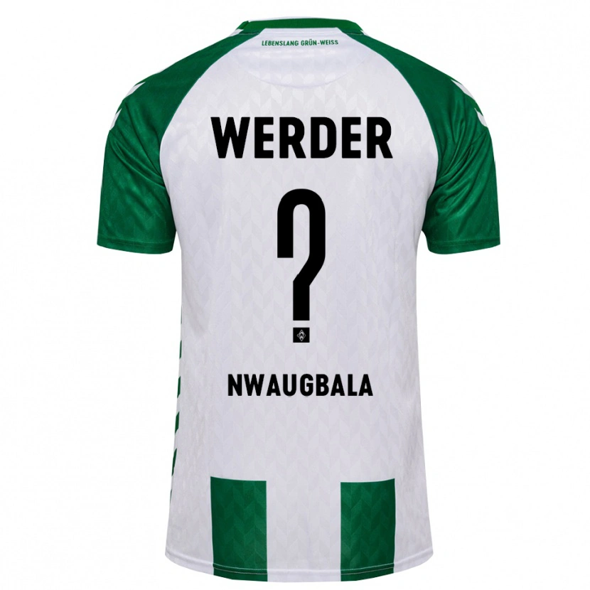 Danxen Kinder Kevin Nwaugbala #0 Grün Weiß Heimtrikot Trikot 2026/27 T-Shirt Österreich