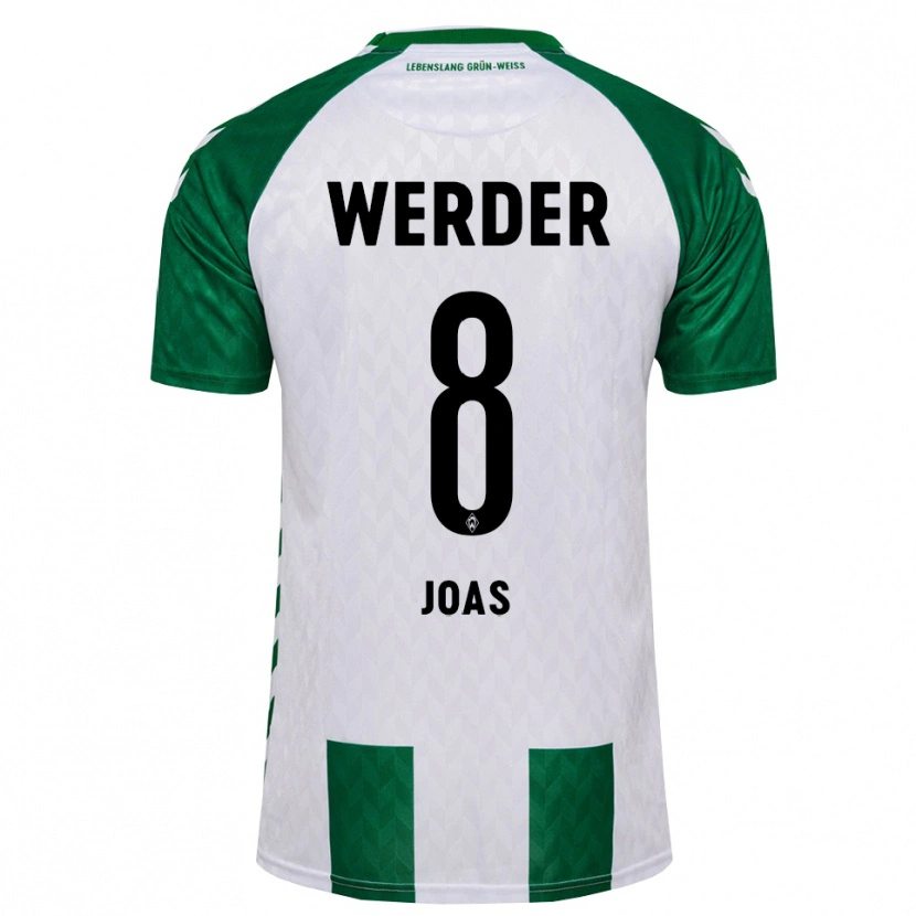 Danxen Kinder Julius Joas #8 Grün Weiß Heimtrikot Trikot 2026/27 T-Shirt Österreich