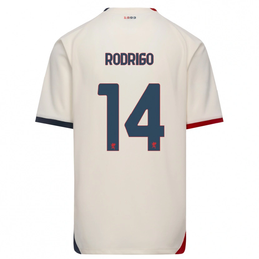 Danxen Kinder Rodrigo Delgado De Albuquerque #14 Creme Rot Auswärtstrikot Trikot 2026/27 T-Shirt Österreich