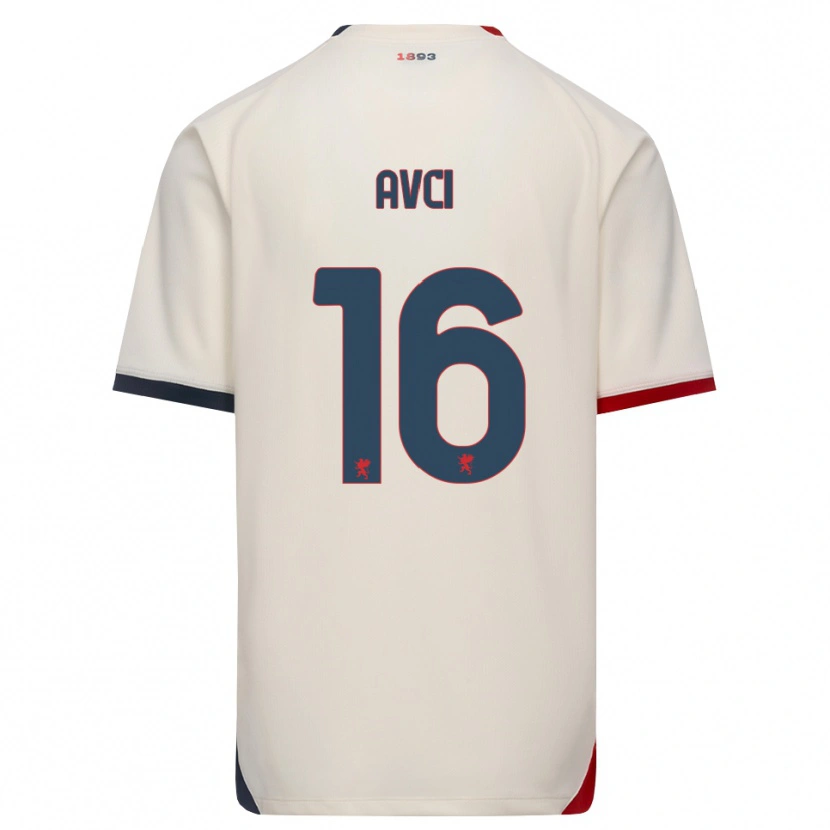 Danxen Kinder Bora Avci #16 Creme Rot Auswärtstrikot Trikot 2026/27 T-Shirt Österreich