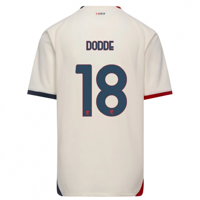Danxen Kinder Filippo Dodde #18 Creme Rot Auswärtstrikot Trikot 2026/27 T-Shirt Österreich