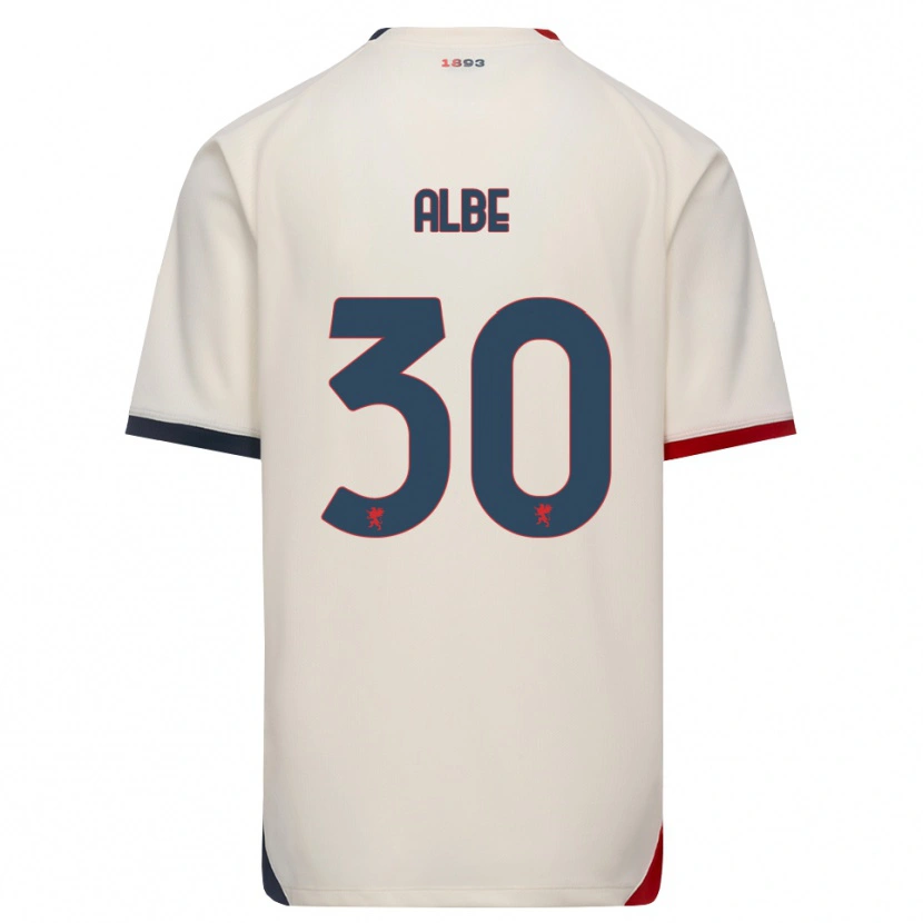 Danxen Kinder Salem Albè #30 Creme Rot Auswärtstrikot Trikot 2026/27 T-Shirt Österreich