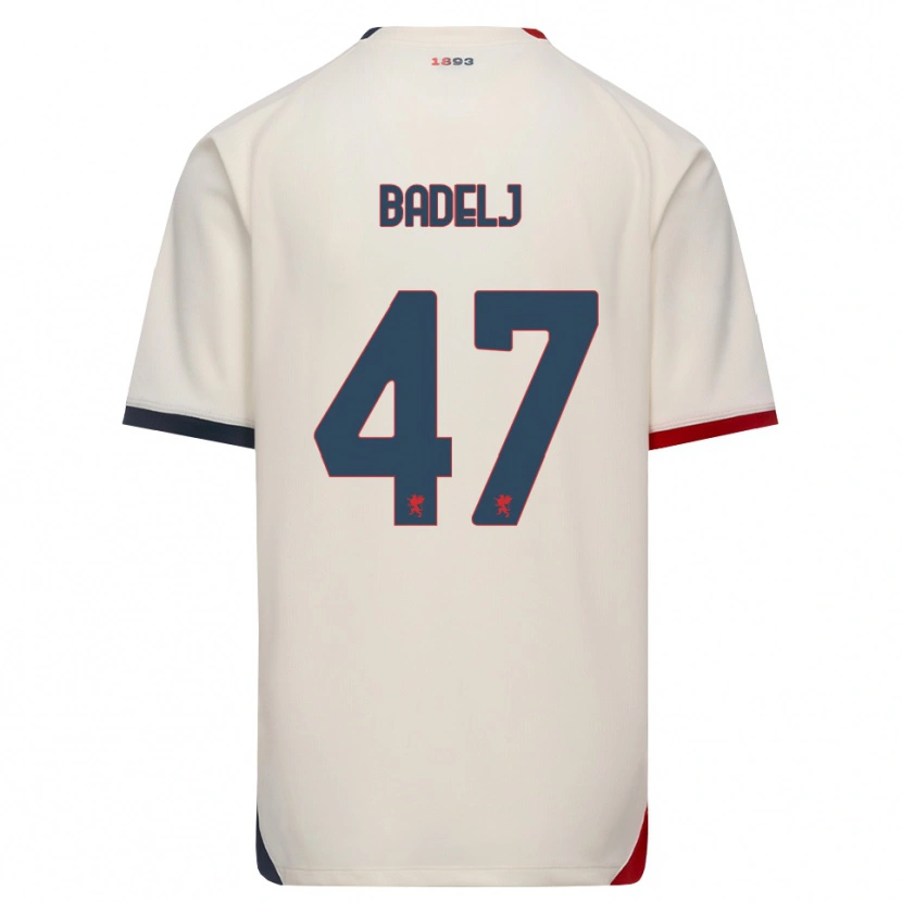 Danxen Kinder Milan Badelj #47 Creme Rot Auswärtstrikot Trikot 2026/27 T-Shirt Österreich