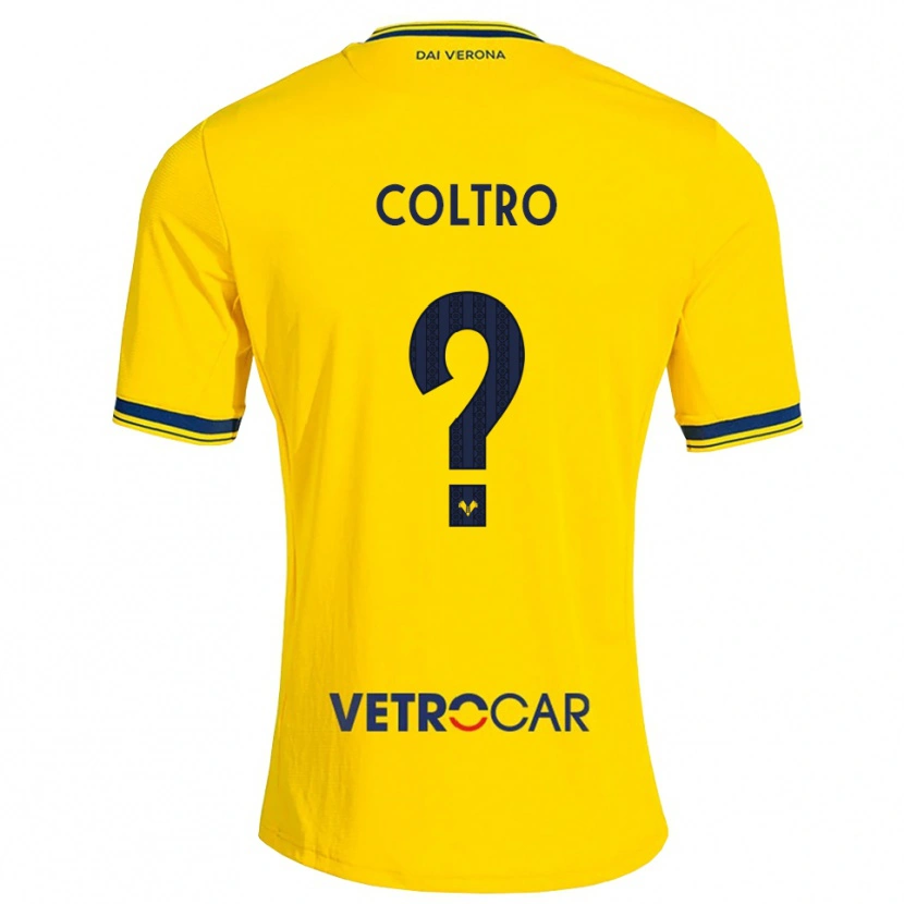 Danxen Kinder Christian Coltro #0 Gelb Rot Auswärtstrikot Trikot 2026/27 T-Shirt Österreich