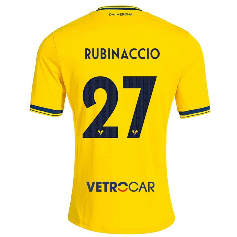 Danxen Kinder Nikol Rubinaccio #27 Gelb Rot Auswärtstrikot Trikot 2026/27 T-Shirt Österreich