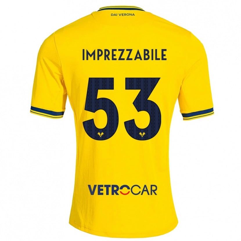 Danxen Kinder Francesca Imprezzabile #53 Gelb Rot Auswärtstrikot Trikot 2026/27 T-Shirt Österreich