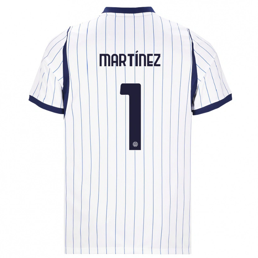 Danxen Kinder Josep Martínez #1 Weiß Dunkelblau Auswärtstrikot Trikot 2026/27 T-Shirt Österreich