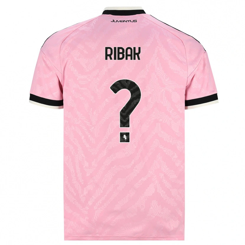 Danxen Kinder Yoav Ribak #0 Pink Schwarz Auswärtstrikot Trikot 2026/27 T-Shirt Österreich