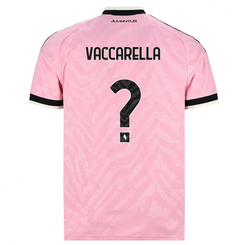 Danxen Kinder Marco Vaccarella #0 Pink Schwarz Auswärtstrikot Trikot 2026/27 T-Shirt Österreich